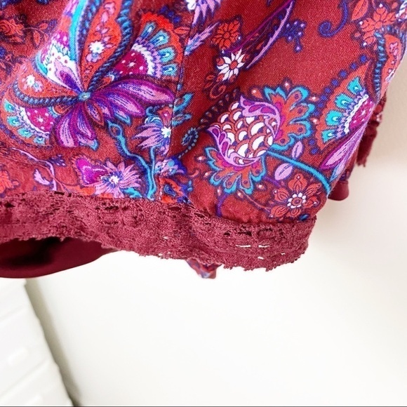 ALTAR’d STATE Floral Bohemian Halter Romper Shorts - Picture 8 of 12